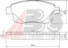 A.B.S. 37560 OE Brake Pad Set, disc brake